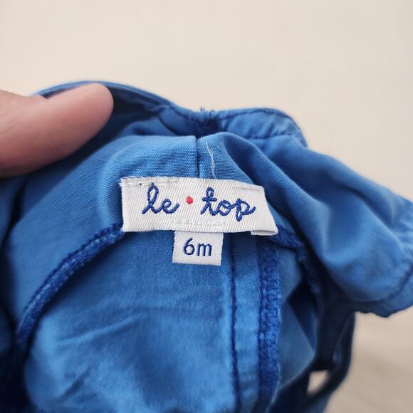 Y2k Le Top Color Block Ship Shortalls 6-12 months - Picture 5 of 6